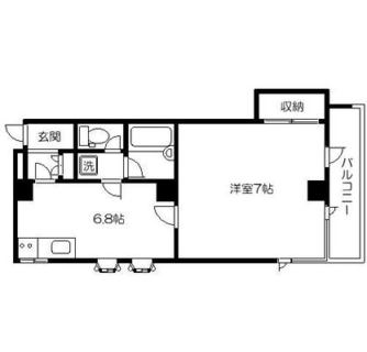 東京都板橋区板橋２丁目 賃貸マンション 1DK