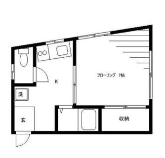 東京都北区上十条３丁目 賃貸マンション 1K