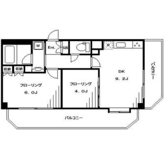 東京都板橋区板橋２丁目 賃貸マンション 2DK