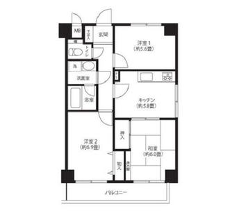 東京都板橋区大山東町 賃貸マンション 3K