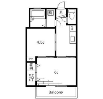 東京都北区赤羽西４丁目 賃貸マンション 2K