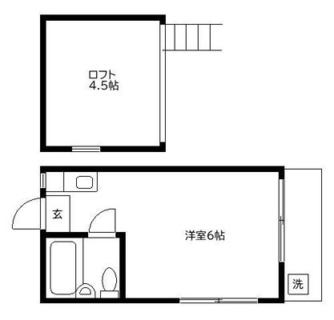 東京都板橋区板橋３丁目 賃貸アパート 1R