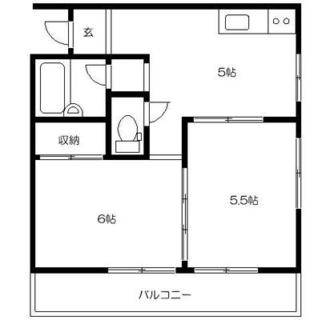 東京都板橋区宮本町 賃貸マンション 2K