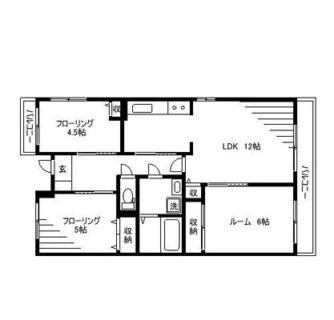 東京都板橋区幸町 賃貸マンション 3LDK