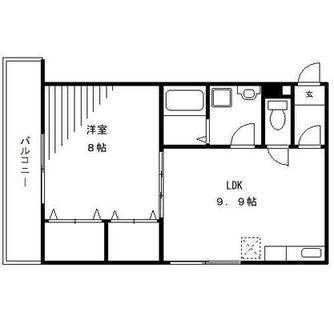 東京都板橋区大和町 賃貸マンション 1LDK