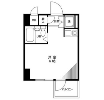 東京都北区上十条４丁目 賃貸マンション 1R