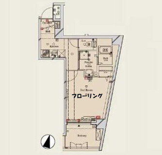 東京都北区赤羽西４丁目 賃貸マンション 1K