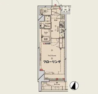 東京都北区赤羽西４丁目 賃貸マンション 1K