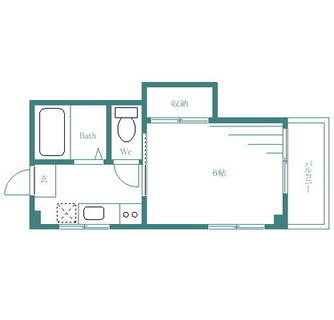 東京都板橋区栄町 賃貸マンション 1K