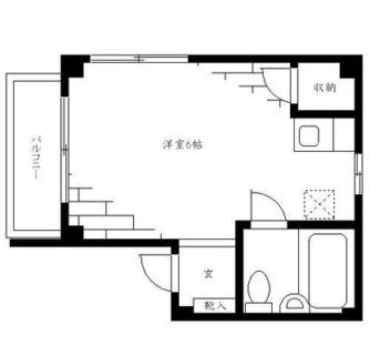 東京都北区中十条２丁目 賃貸マンション 1R