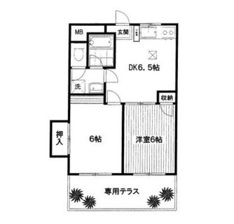 東京都板橋区大和町 賃貸マンション 2DK