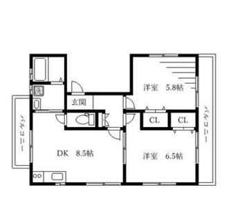 東京都板橋区大和町 賃貸アパート 2DK