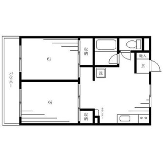 東京都板橋区板橋４丁目 賃貸マンション 2DK